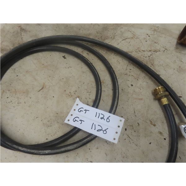 Propane Tiger Torch, Regulator, Extra Hose Couplings