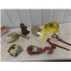 Image 1 : 4 Load Straps, 2 Load Binders, Hydraulic Bottle Wrench 