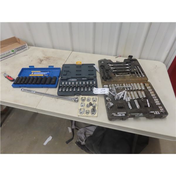 1/2"-3/8 Sockets, Torx, CrowFoot Wrench 