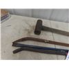 Image 2 : Sledge Hammer + 3 Pry/ Wrecking Bars 