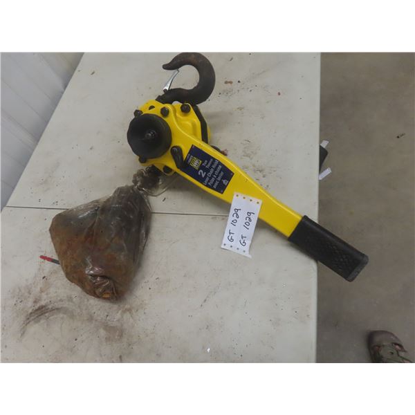 New Power Fist 2 Ton Chain Hoist 