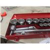 Image 3 : 3/4" Socket Set up to 2" Case, Ratchet, Strong Bar Extention