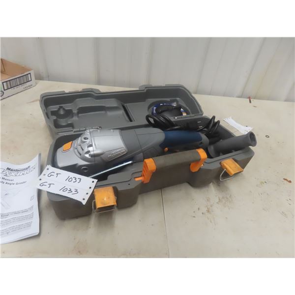 New Mastercraft Maximum Heavy Duty Angle Grinder 