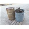 Image 2 : 2 Bat Honey Extractor + 45 Gallon Barrel with Renovable Lid 