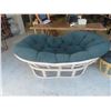 Image 2 : Rattan Double Moon with Ottoman
