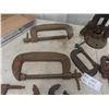 Image 3 : Pipe Vice, C Clamps, Pipe Wrench 
