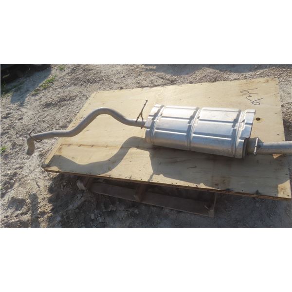 Muffler with Some Exhaust