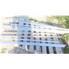 Image 1 : 11 Pieces of Square Aluminum Tubing Longest 78''