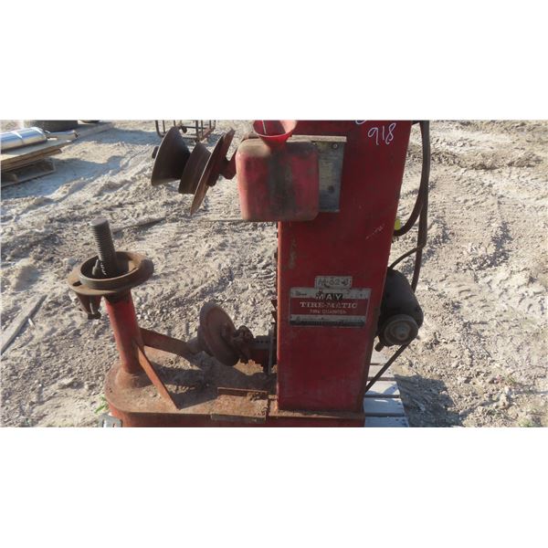 May Tire-Matic Tire Changer