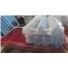 Image 2 : (10) 4ft x7ft Red Grids/7 Shelves Per Grid 70 White Shelves