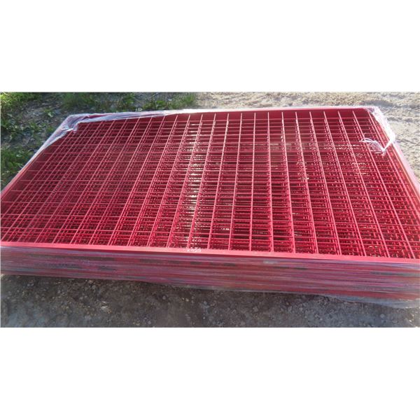 (10)  4ft x 7ft Grids No Shelves Good For Fencing 