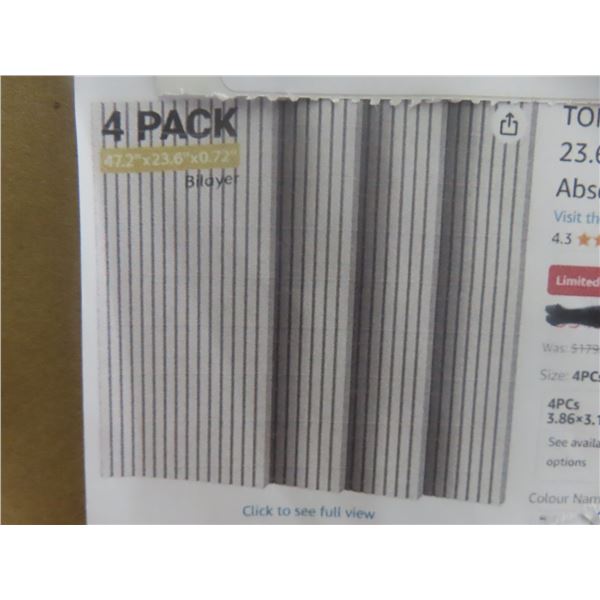 Tonor 4 Pack Sound Proof Panels with Self Adhesive    