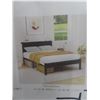 Image 1 : Double Bed Frame with Wood Storage