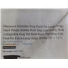 Image 2 : Foldable Dog Pool For Large Dogs, 79" -12" New or Store Return 