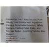 Image 2 : Baby Tricycle, Push Bike/ Steer Stroller New or Store Return 