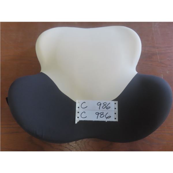 New Ergo Life Back Pillow Memory Foam New 