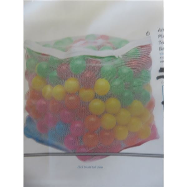 BPA Free Crush Proof Plastic Ball Pit  for