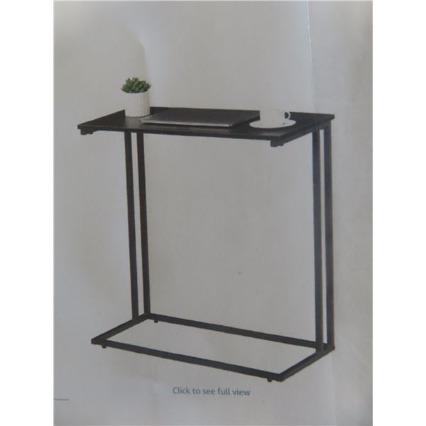 C Shaped Side Table, Modern End Table