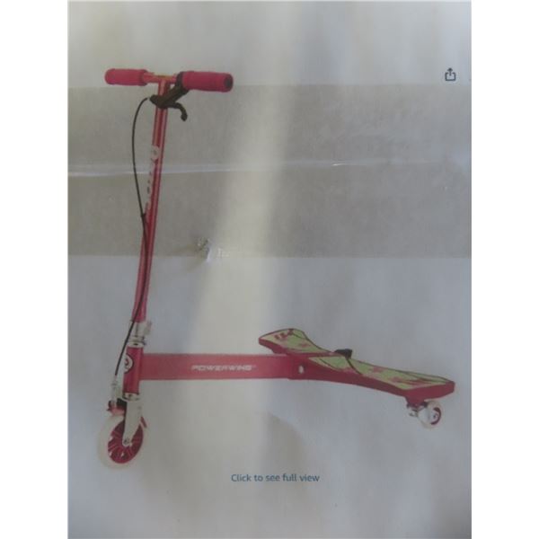 Razor Power Wing Caster Scooter New or Store Return 