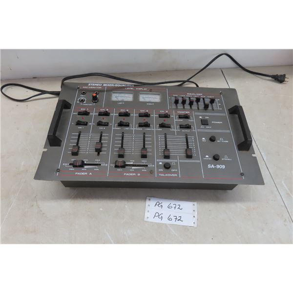 Maplin  SA909 DJ Stereo Equalizer Mixed Deck