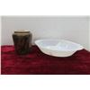 Image 2 : Red Glazed Stoneware 1 1/2 Litre Casserole 