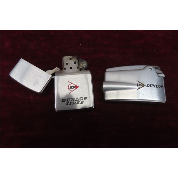 2 Dunlop Lighters Zippo + Ronson