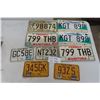 Image 1 : 9 Manitoba License Plates 