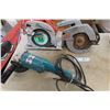 Image 1 : 2 Power Black and Decker Circular Saws & Makita Angle Grinder 