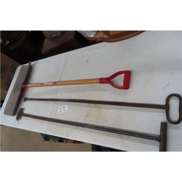Snow Shovel + 2 Steel Ice Breakers 