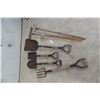 Image 1 : Yard Tools , Shovels, Rakes 