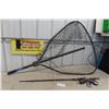 Image 1 : New Fishing Rod with Reel + Super Size Net 