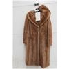 Image 1 : Mink Fur Coat with Matching Hat