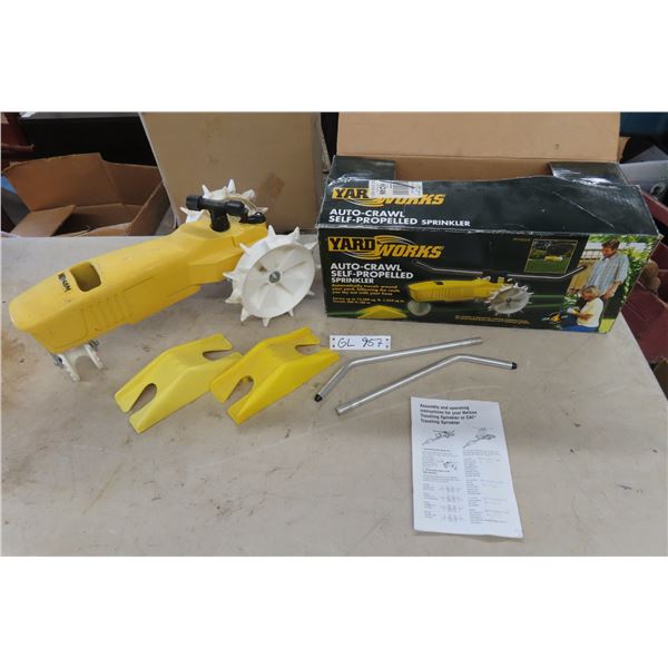 Yardworks Auto Crawl Spinkler 