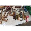 Image 2 : Hand Tools: Screw Drivers Hammers, Square, Drill Bits, Bolts, Creeper- Damage on Backboard