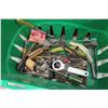 Image 3 : Hand Tools: Screw Drivers Hammers, Square, Drill Bits, Bolts, Creeper- Damage on Backboard