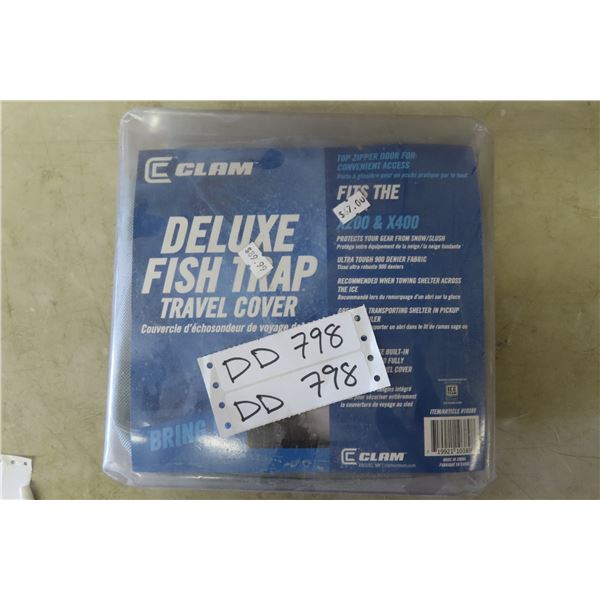 New Clam Deluxe Fish Trap Travel Cover