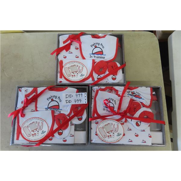 3 New Packs 5 Piece Baby Clothing 