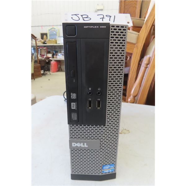 Dell Optiplex Computer Model # 390 Has
