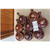 Image 1 : 8 Stoneware Oven Proof Drip Glaze French 
