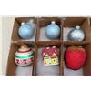 Image 2 : 15 Various Ceramic and Glass Christmas Ornaments 