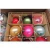 Image 2 : 24 Vintage Glass Christmas Ornaments 