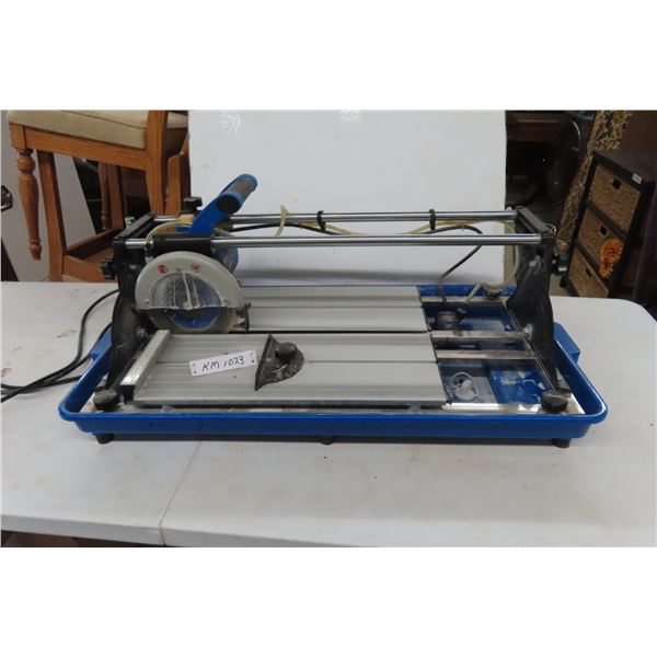 Mastercraft  7" Sliding Wet Tile Saw 