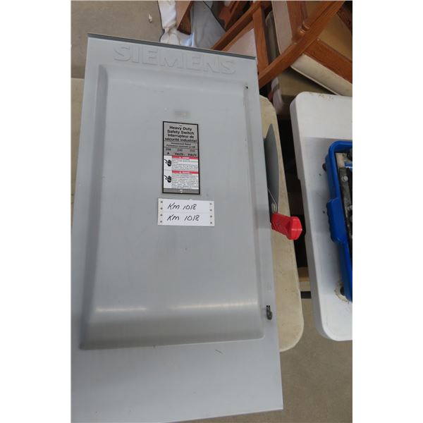 Siemens Heavy Duty Safety Switch
