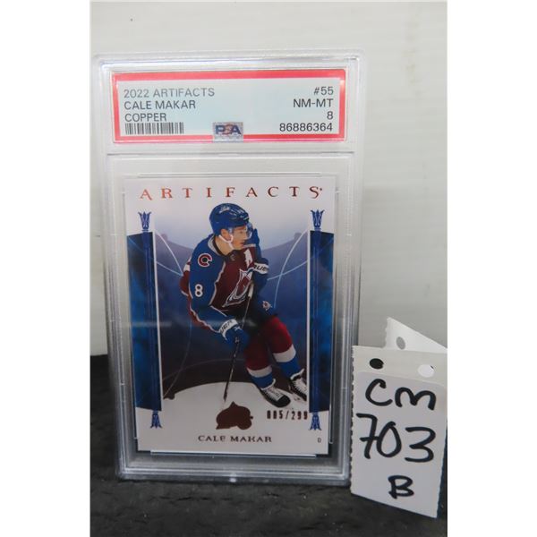 Graded Cale Makar Colorado Avalanche 