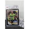 Image 1 : Graded Erling Haaland Soccer Card