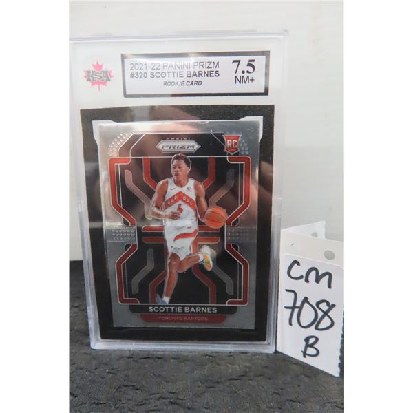 Graded Rookie Scottie Barnes Basketball Card