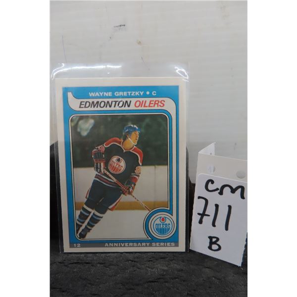 Wayne Gretzty Edmonton Oilers Card