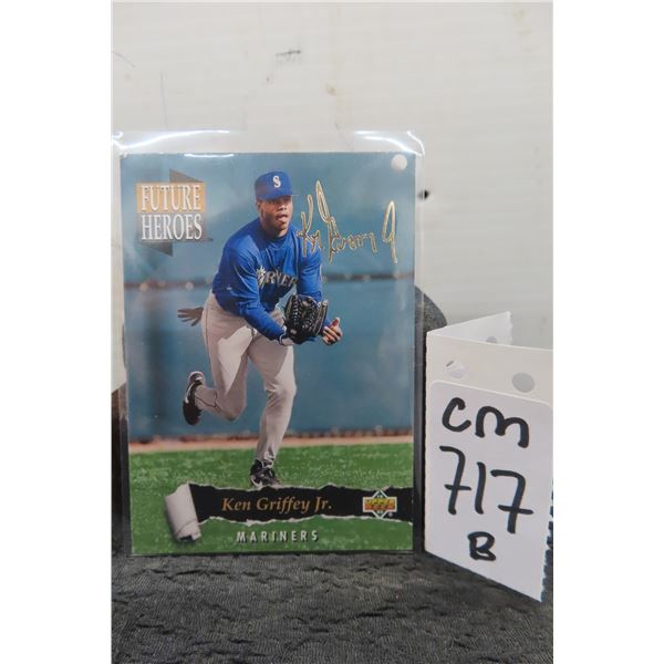 Ken Griffey JR Future Heros Baseball Card
