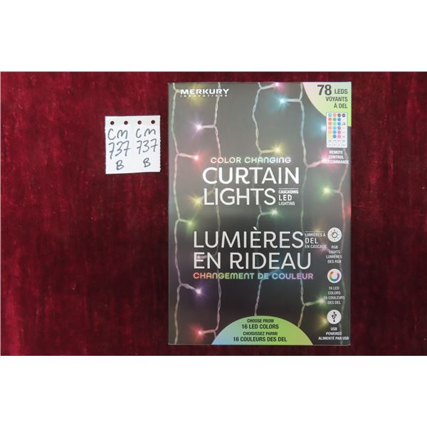 LED Cartain Lights- New in Box