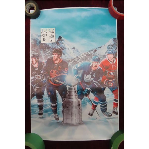 Connor McDavid Mark Sheifele and Others Canvas Art